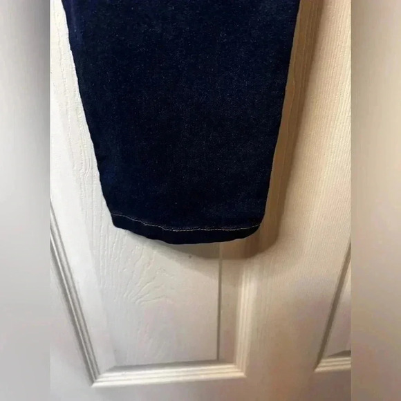 Sheila Rose  Stretch Skinny Pants XL Distressed Dark Blue  Comfy Leggings - Picture 6 of 6